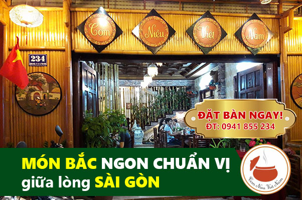 Nhà hàng phục vụ món ngon miền Bắc mùa đông ngay tại Sài Gòn